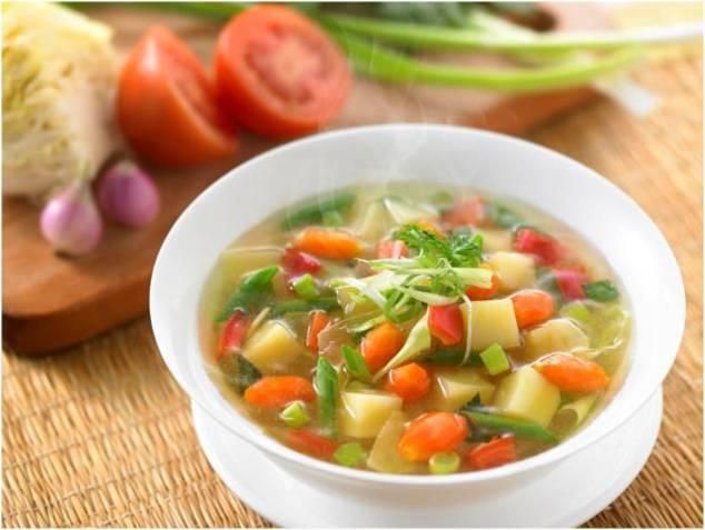 sup sayuran