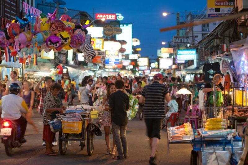 khao san road, bangkok
