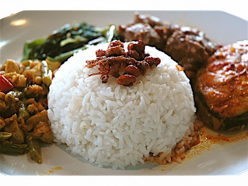 Nasi dan lauk 