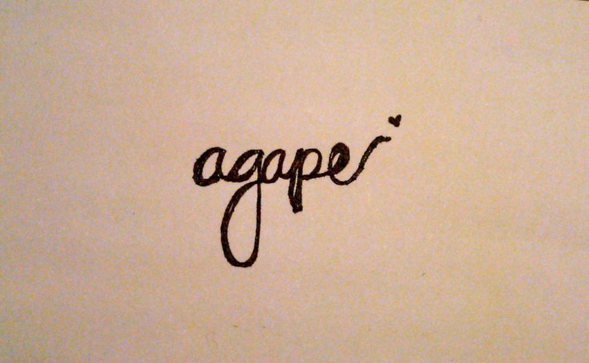 Agape, cinta terhadap kemanusiaan