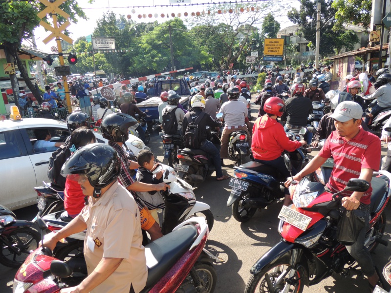 Kondisi lalu lintas kita yang kacau balau