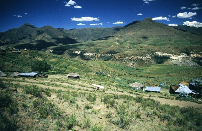Pemandangan alam Lesotho
