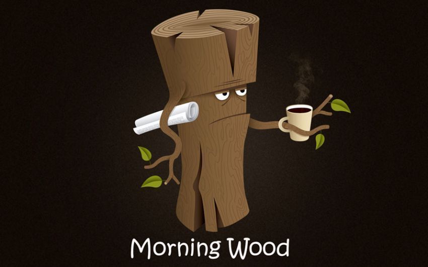 Halau morning wood dengan segera bangun