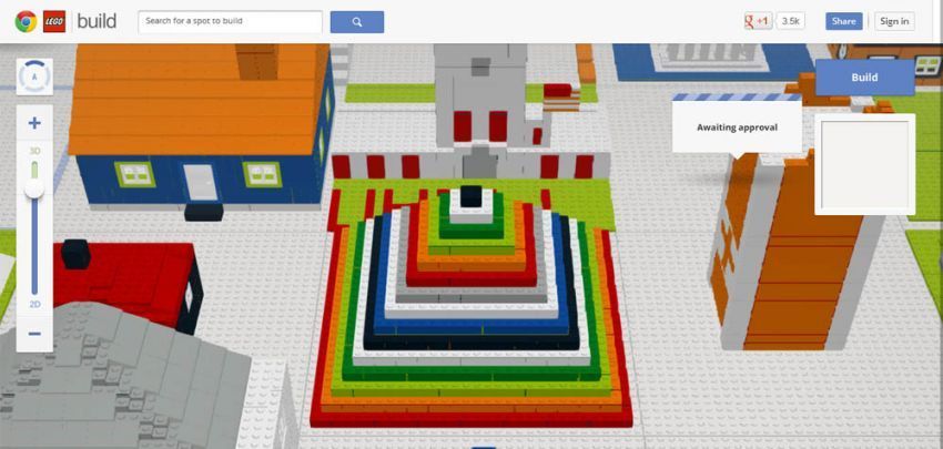 Main LEGO di Chrome
