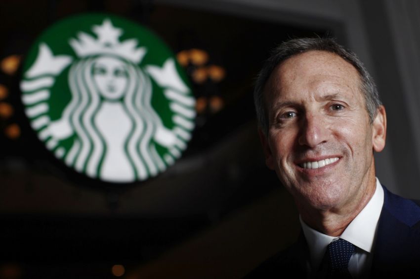 CEO Starbucks-Howard Schultz