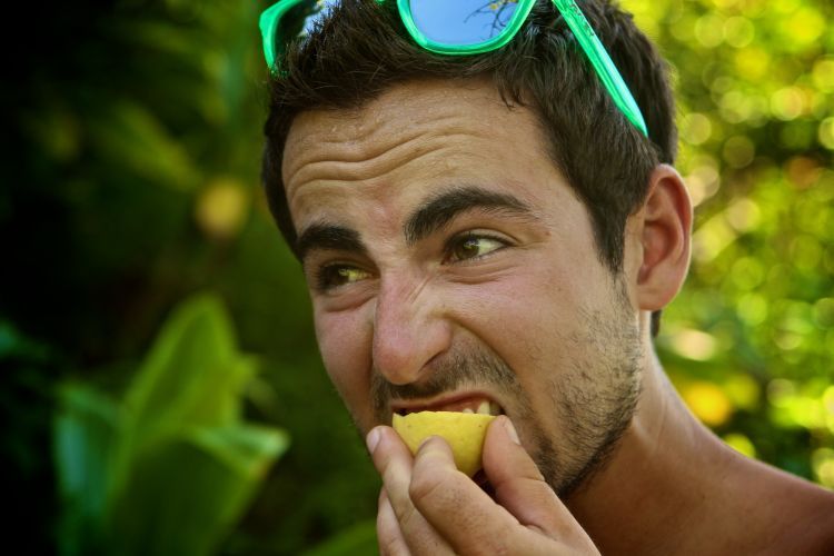 Keep calm and eating guava