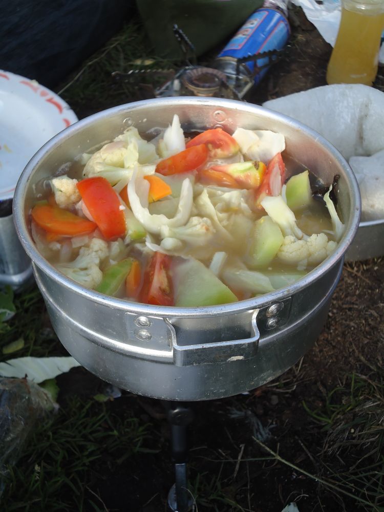 Sop ala anak gunung