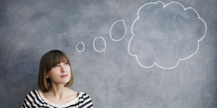 Isilah awan pikiranmu dengan hal-hal yang baik