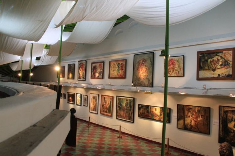 Salah satu sudut museum Affandi