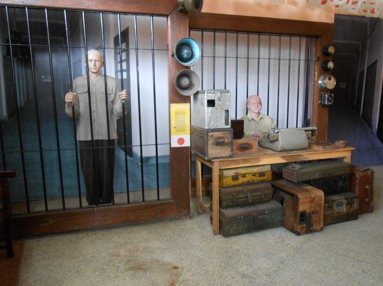 Penjara besi di Museum Malang Tempo Doeloe