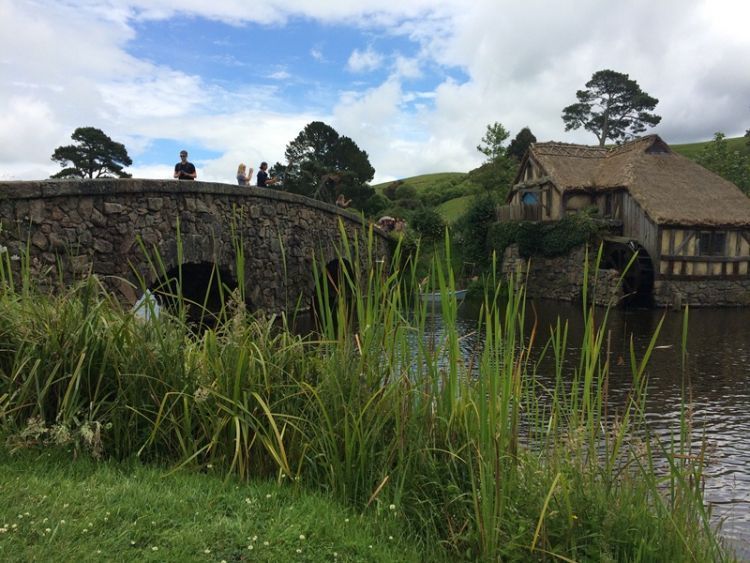 Salah satu sudut Hobbiton, Matamata, via Azarine Kyla Arinta.