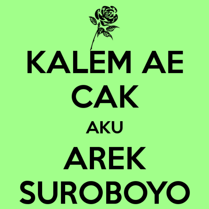 Ngmongnya ceplos-ceplos dan kasar