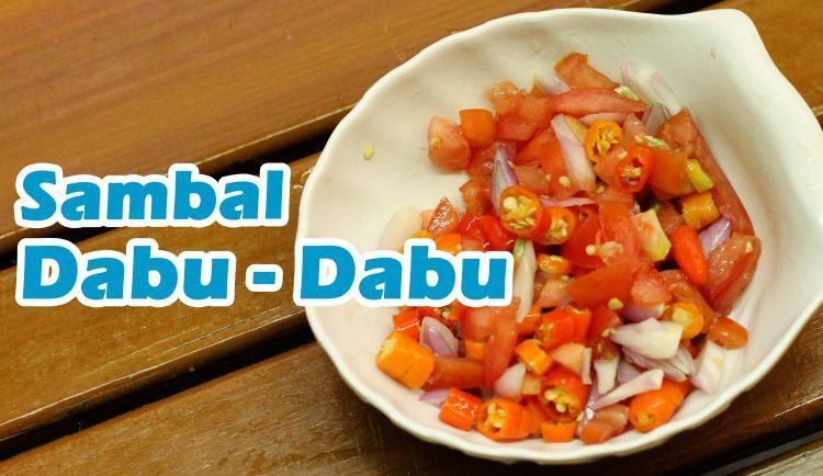 Sambal dabu-dabu yang segar