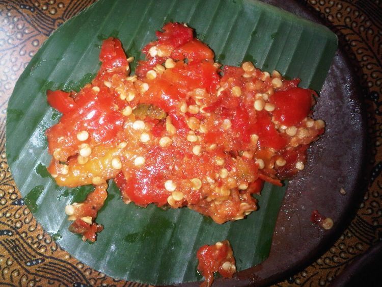 Rahasia sambal bawang putih cabe merah mentah enak