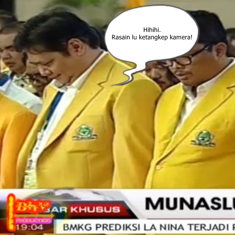 Meme Lucu SetyaNovanto Ketiduran Di Munaslub Golkar