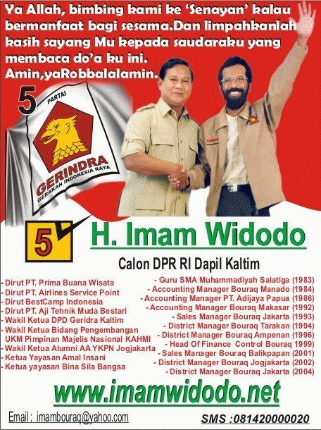 Ayo - ayo yang perlu kerjaan, caleg ini perusahaannya bejibun!
