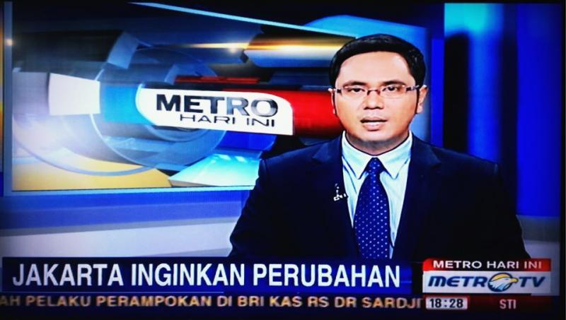 Acara berita di TV