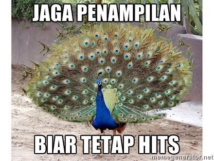 Jaga penampilan