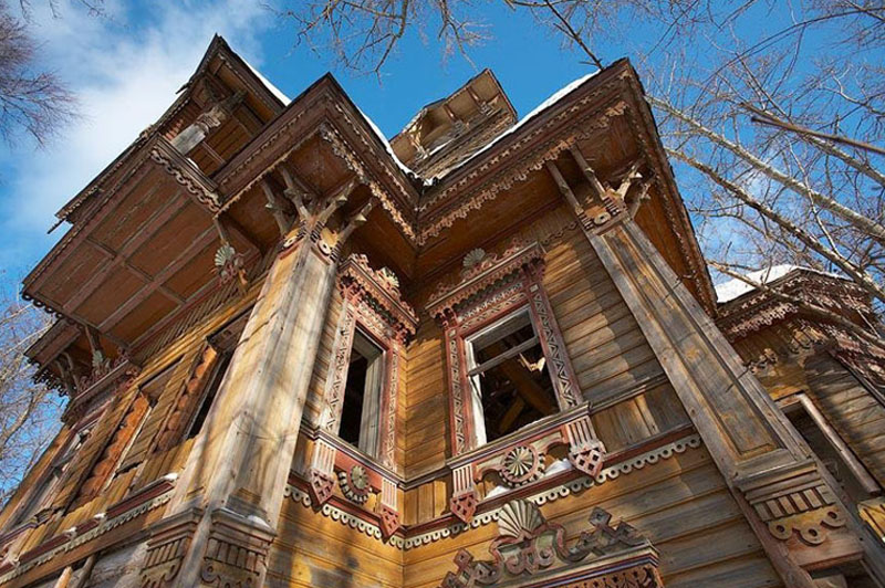 Rumah kayu Rusia