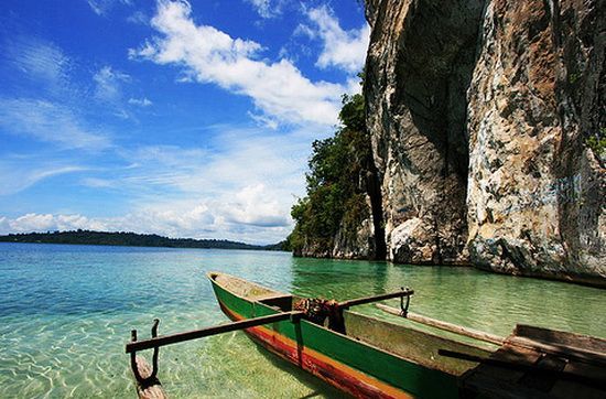 Jernihnya air laut