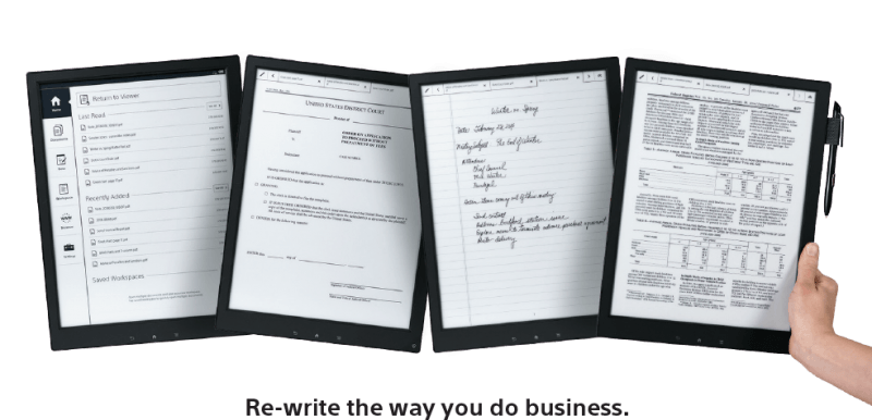 Kertas Digital Sony