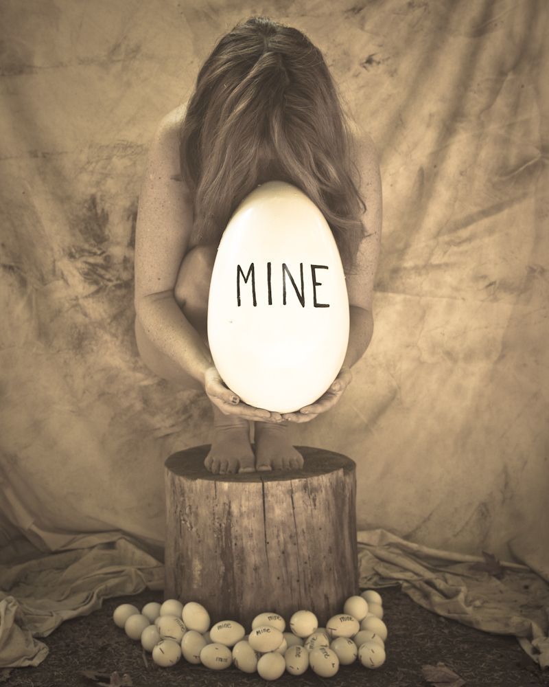 My body is mine -- Tubuhku adalah milikku.