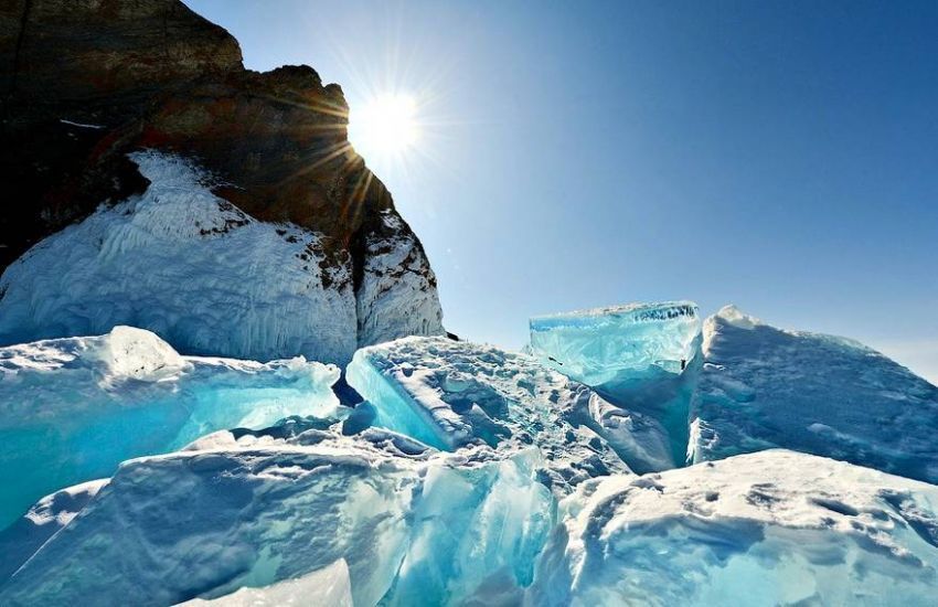 Es berwarna turquoise yang indah