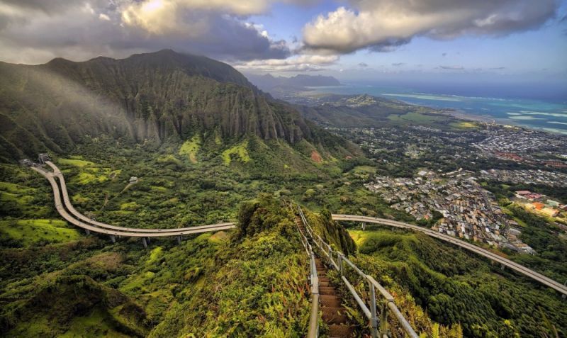 Haiku Stairs di Hawaii