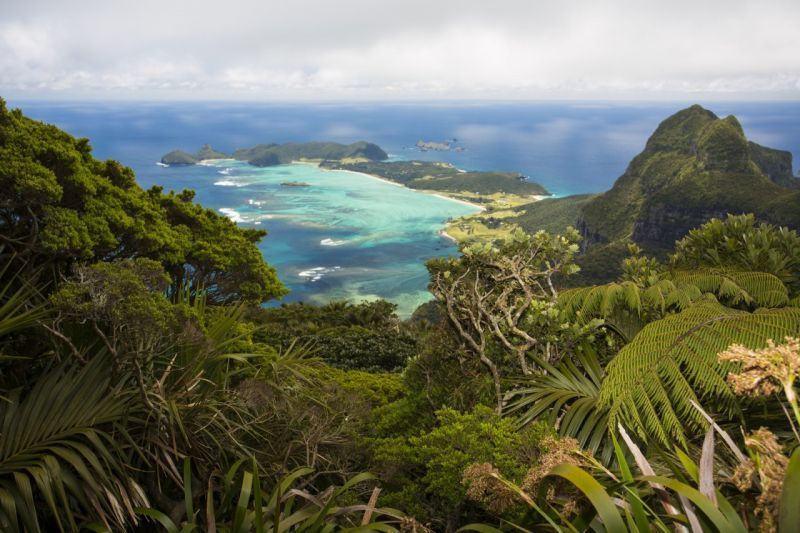 Pulau Lord Howe yang terletak di Australia