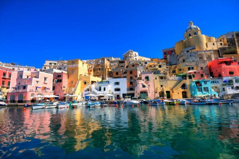 Pulau Procida, Italia