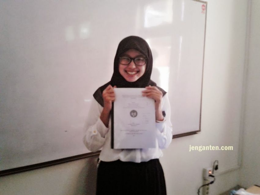 Akhirnya dapat gelar