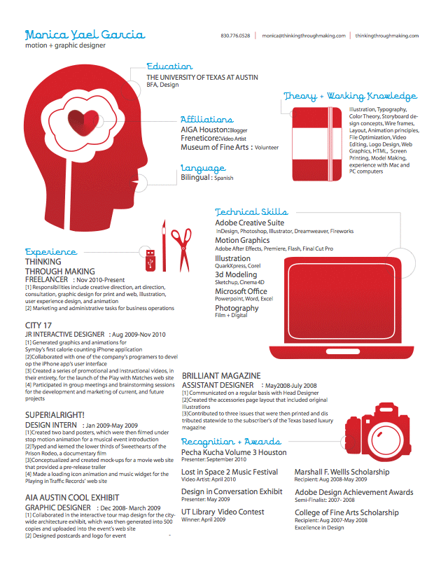 Ini Dia, Desain-Desain CV Keren Yang Bisa Kamu Sontek!