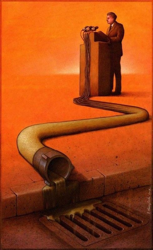 omongan politisi itu sampah?