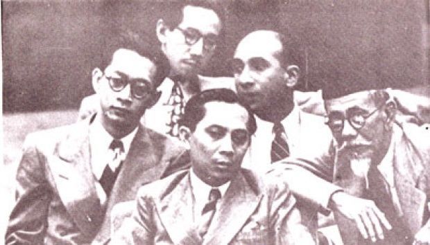 Sutan Sjahrir, Haji Agus Salim, Soemitro Djojohadikusumo, Charles Tambu, Soedjatmoko