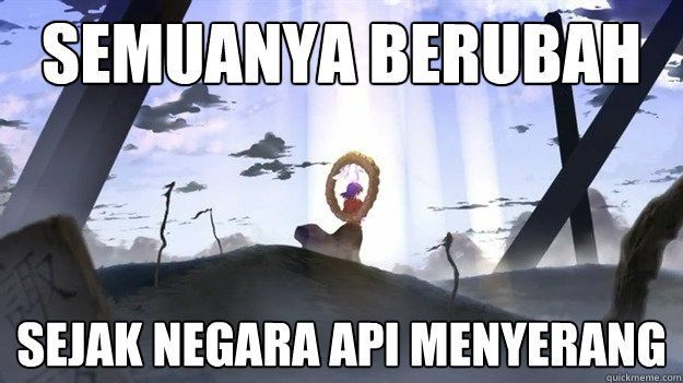 Semua mulai berubah