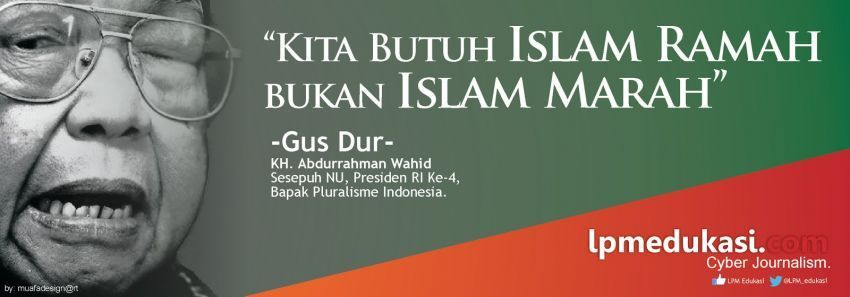 Gus Dur, bapak toleransi dan pluralisme
