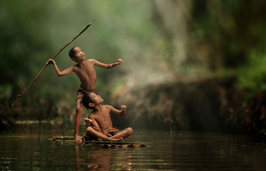 Berburu di sungai