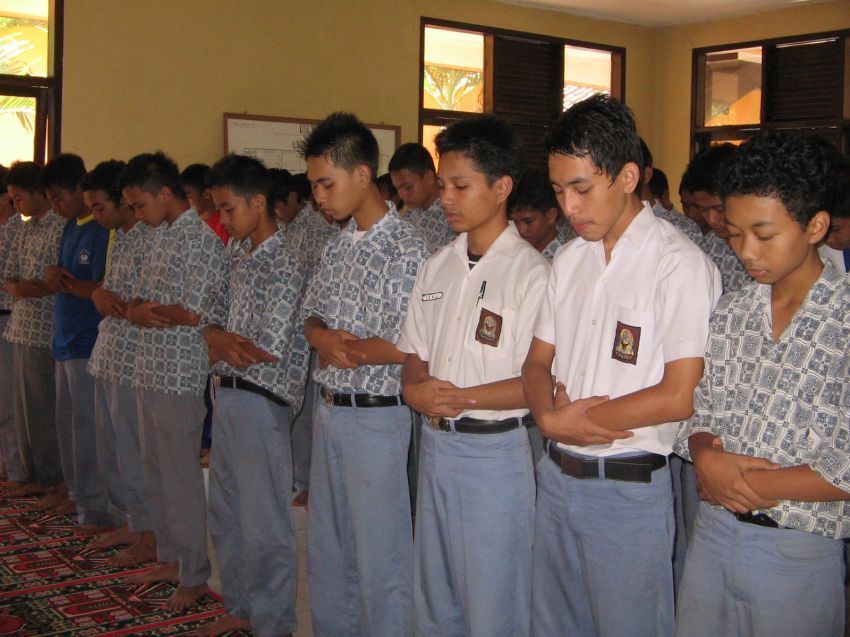doa dulu biar UN lancar