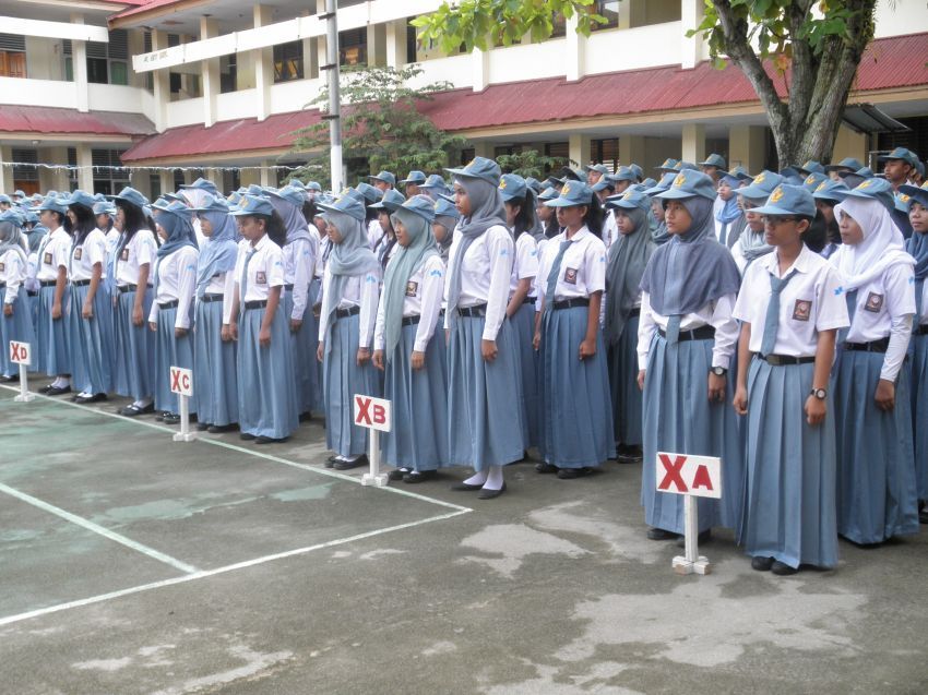 Msih kelas 1, masih rapi