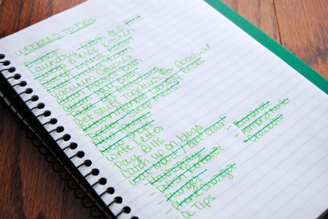 To do list