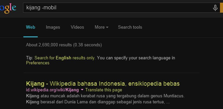 Gunakan hyphen
