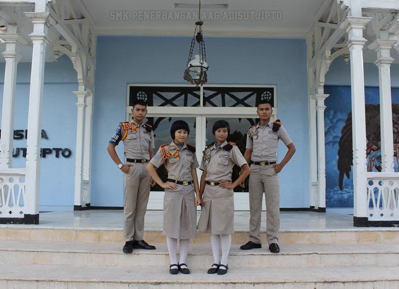 Seragamnya keren 'kan??
