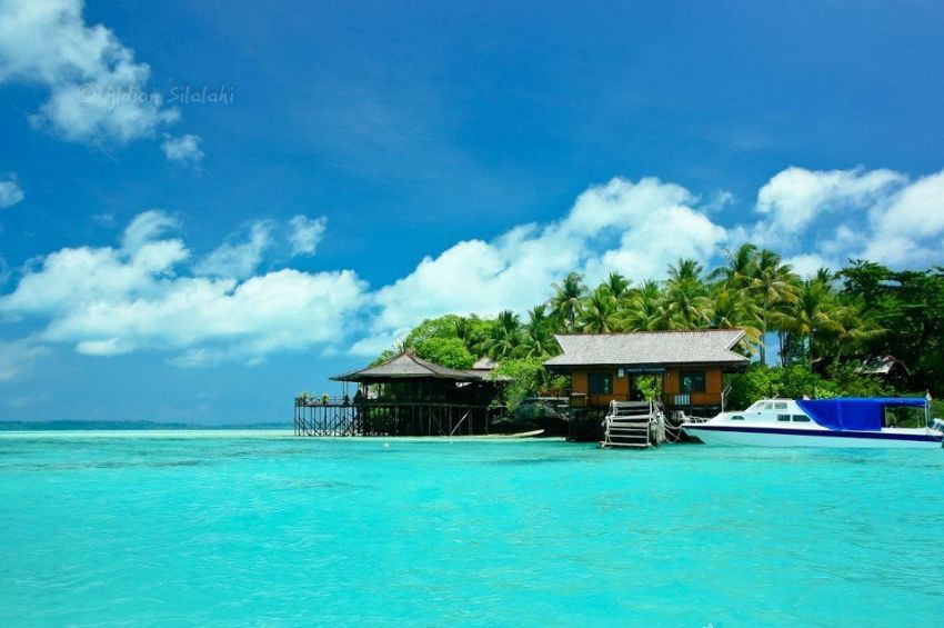 Pulau Derawan di Kalimantan Timur