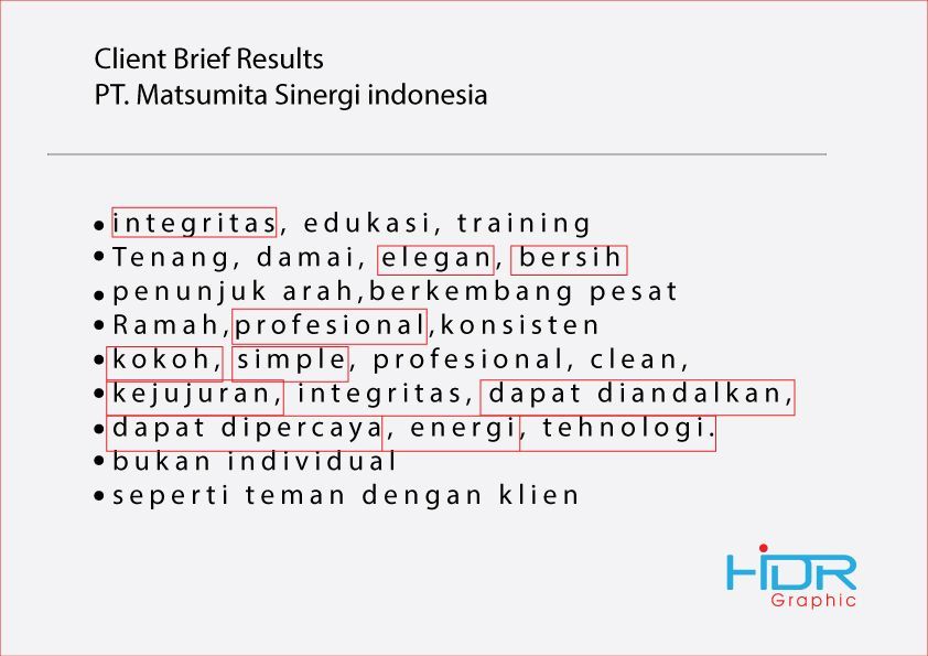 Ini contoh creative brief buat anak-anak iklan, apa pernah kami diminta bo'ong?