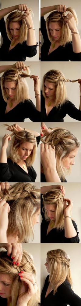 Kreasi Kepang buat si rambut pendek