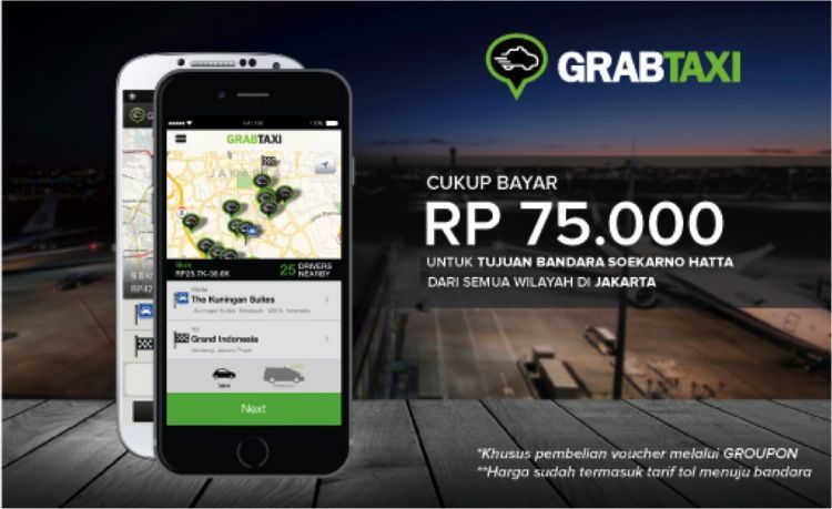 GrabBandara, 75 ribu sampai bandara