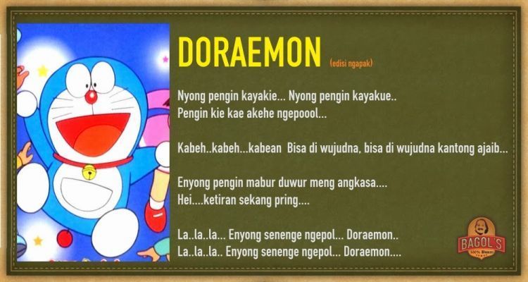 Getir-Manis Hidup Jadi Orang Ngapak di Perantauan 90 Versi doraemon