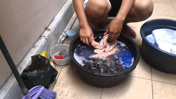 Cuci sendiri biar hemat