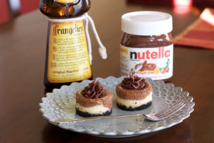Mini Nutella Cheesecake 