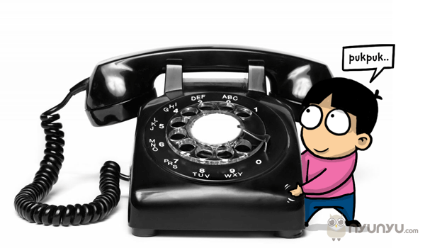 Telepon digembok :(
